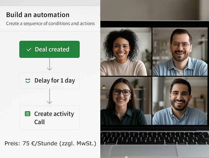 Pipedrive CRM Automation Schulung